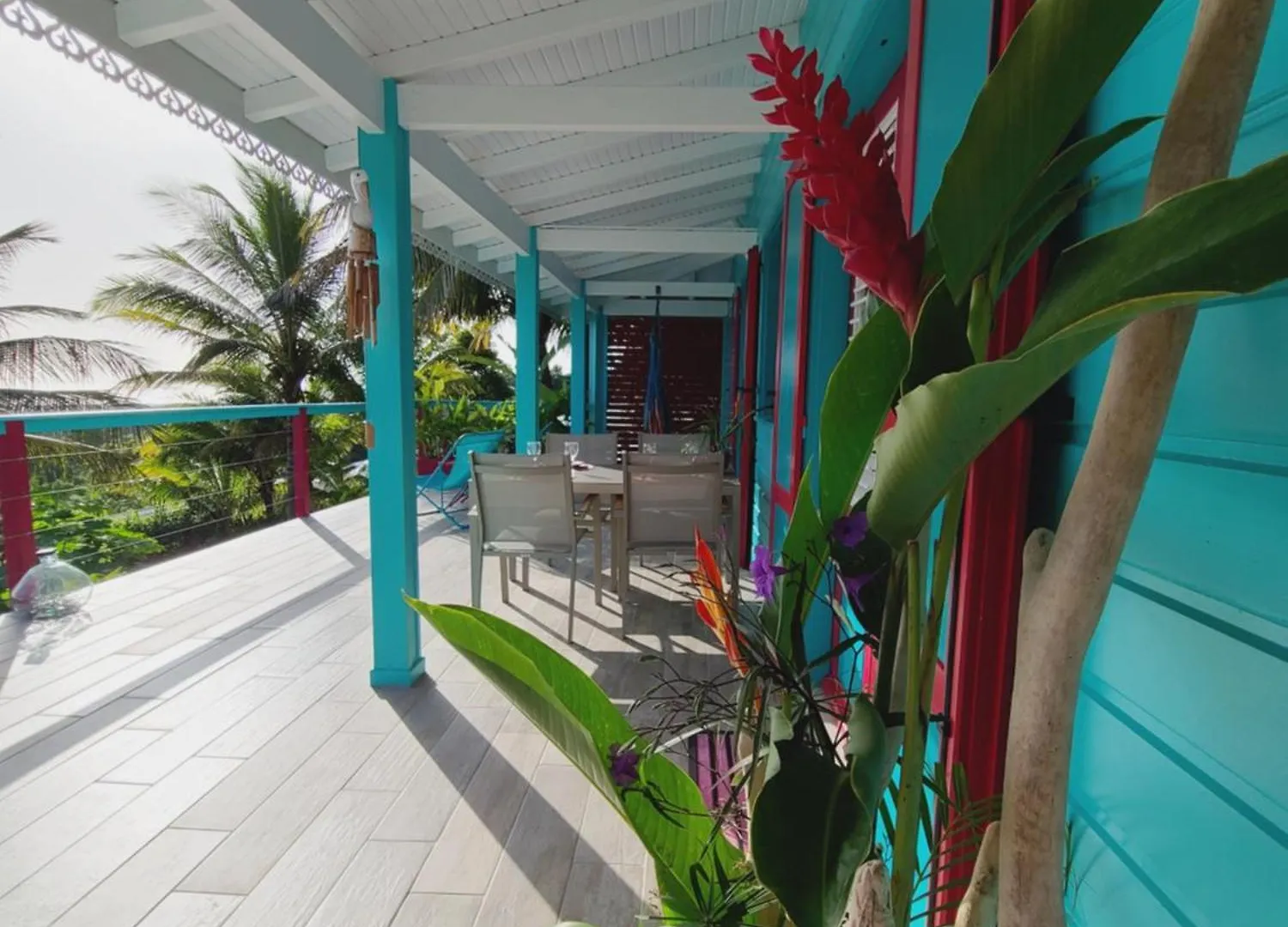 Pipirite Chantant - Maison Creole Vue Mer Sainte-Rose Guadeloupe