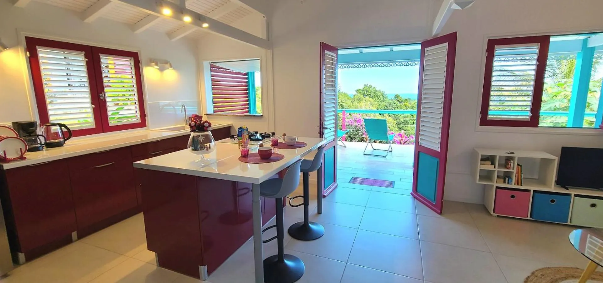 Pipirite Chantant - Maison Creole Vue Mer Sainte-Rose 0*,  Guadeloupe